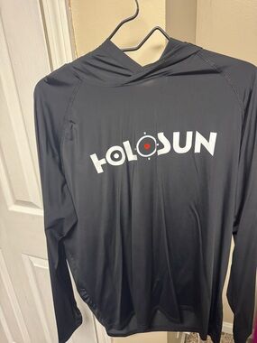 Holosun Men's Black Performance Hoodie